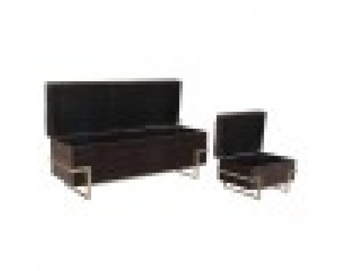 Табуретка DKD Home Decor Златен Кафяв (120 x 42 x 48 cm) (3 pcs)