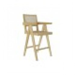 Табуретка DKD Home Decor Естествен 54 x 58 x 105 cm - Табуретки