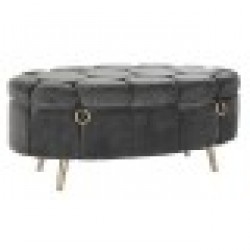 Табуретка DKD Home Decor Сив (125 x 56 x 53 cm) - Табуретки