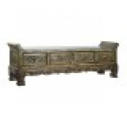 Табуретка DKD Home Decor Многоцветен Бряст (179 x 43 x 58 cm) - Табуретки