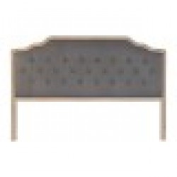 Табла за легло DKD Home Decor Тъмно сив каучук 160 x 10 x 120 cm - Легла