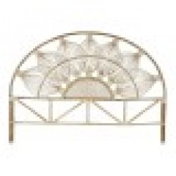 Табла за легло DKD Home Decor Кафяв Естествен 180 x 4 x 90 cm - Легла