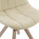 Трапезен стол DKD Home Decor полиестер Памук Дървен (47 x 55 x 85 cm) Трапезен стол DKD Home Decor полиестер Памук Дървен (47 x 55 x 85 cm)