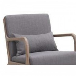 Трапезен стол DKD Home Decor полиестер Тъмно сив Tamm (48 x 44 x 84 cm) - Комплекти маси и столове
