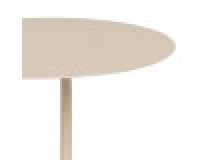 Помощна маса 30,5 x 30,5 x 53 cm Сметана Желязо