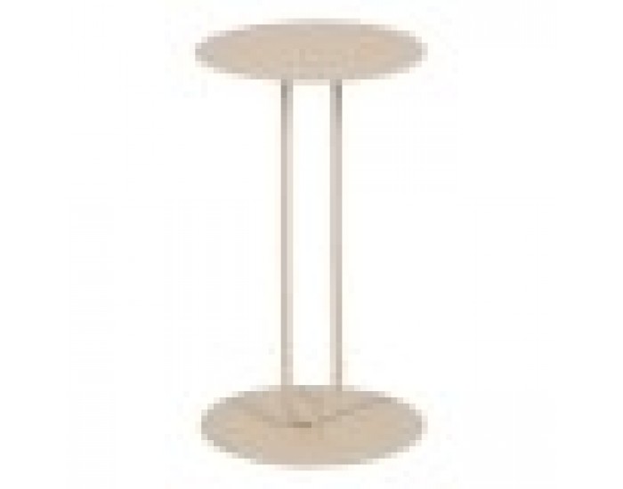 Помощна маса 30,5 x 30,5 x 53 cm Сметана Желязо