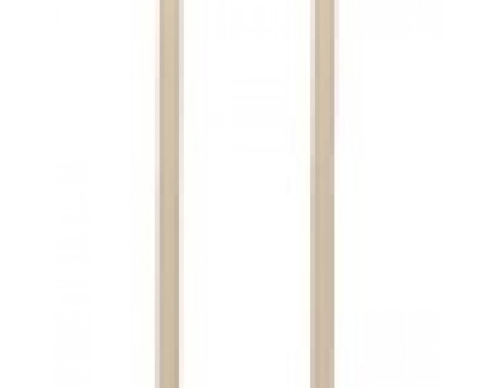 Помощна маса 30,5 x 30,5 x 53 cm Сметана Желязо