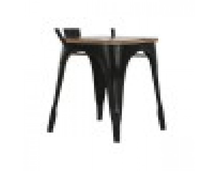 Трапезен стол Home ESPRIT Черен Тъмно сив Дървен Метал 48 x 55 x 92 cm Трапезен стол Home ESPRIT Черен Тъмно сив Дървен Метал 48 x 55 x 92 cm
