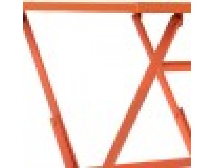 Комплект от маса с 2 стола DKD Home Decor, Корал, Метал, 3 броя