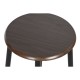 Комплект от маса с 2 стола DKD Home Decor Кафяв Черен Метал Дървен MDF 80 x 50 x 84 cm