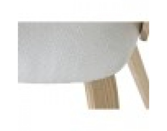 Трапезен стол Home ESPRIT Бял полиестер Дървен 60 x 57,5 x 79 cm