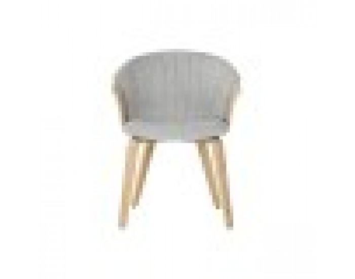 Трапезен стол Home ESPRIT Сив полиестер Дървен 60 x 57,5 x 79 cm Трапезен стол Home ESPRIT Сив полиестер Дървен 60 x 57,5 x 79 cm