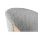 Трапезен стол Home ESPRIT Сив полиестер Дървен 60 x 57,5 x 79 cm Трапезен стол Home ESPRIT Сив полиестер Дървен 60 x 57,5 x 79 cm