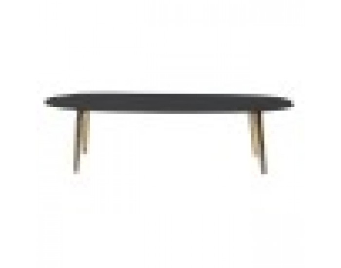 Маса за кафе DKD Home Decor 122 x 60 x 30 cm Алуминий Желязо
