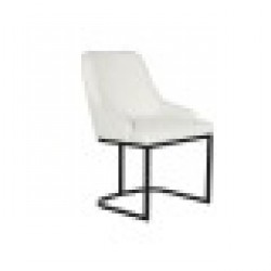 Трапезен стол Home ESPRIT Бял Черен 54 x 61 x 82,5 cm - Маси