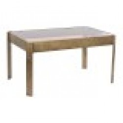 Маса за кафе DKD Home Decor 102 x 62 x 53 cm Кристал Метал Алуминий - Комплекти маси и столове