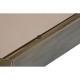Маса за кафе DKD Home Decor 102 x 62 x 53 cm Кристал Метал Алуминий