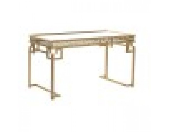 Маса за кафе DKD Home Decor Огледало Метал (85 x 44 x 48 cm)