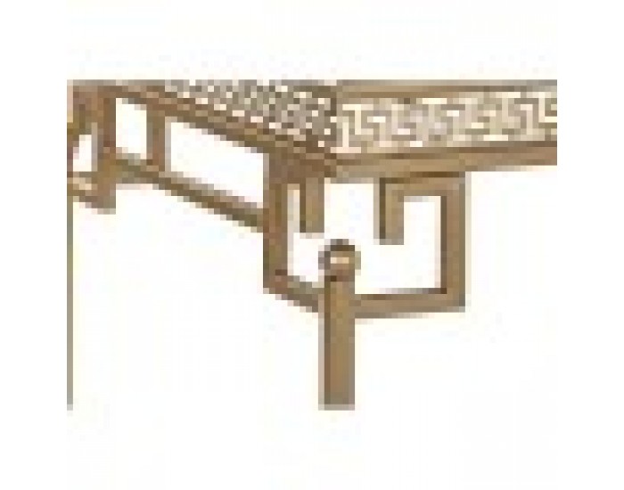 Маса за кафе DKD Home Decor Огледало Метал (85 x 44 x 48 cm)