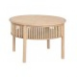 Маса за кафе Home ESPRIT Естествен Cмърч 75 x 75 x 49 cm - Комплекти маси и столове