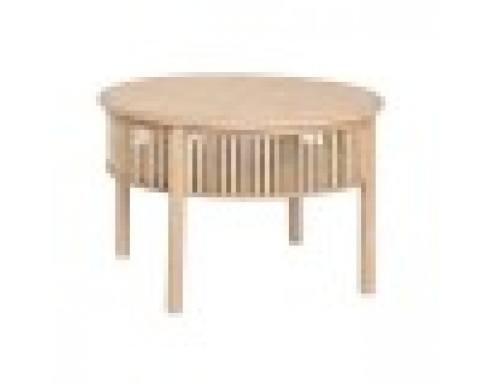 Маса за кафе Home ESPRIT Естествен Cмърч 75 x 75 x 49 cm Маса за кафе Home ESPRIT Естествен Cмърч 75 x 75 x 49 cm