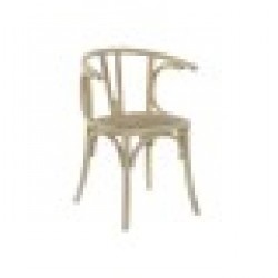 Стол DKD Home Decor Бял Pатан Бряст (56 x 50 x 76 cm) - Комплекти маси и столове