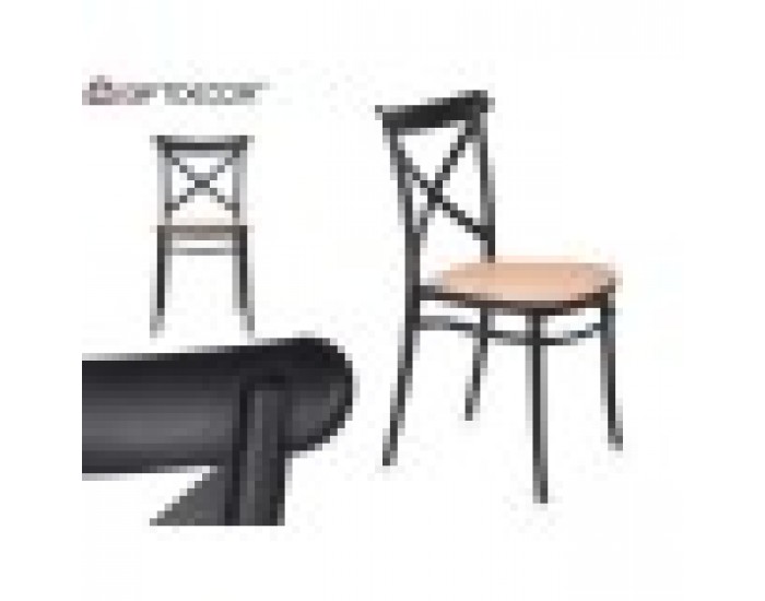 Стол GiftDecor PC-175 Черен Бежов 4 броя