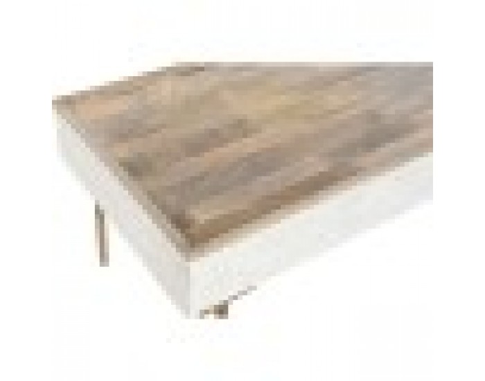 Маса за кафе Home ESPRIT Желязо Дърво манго 120 x 60 x 57 cm