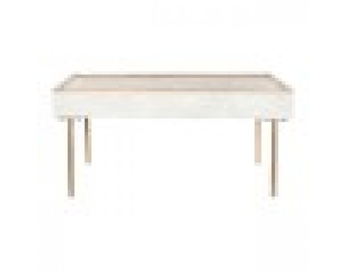 Маса за кафе Home ESPRIT Желязо Дърво манго 120 x 60 x 57 cm