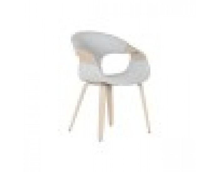 Трапезен стол Home ESPRIT Сив полиестер Дървен 55,5 x 67,5 x 80,5 cm Трапезен стол Home ESPRIT Сив полиестер Дървен 55,5 x 67,5 x 80,5 cm