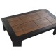 Маса за кафе DKD Home Decor, Aкациево дърво, 100 x 60 x 30 cm