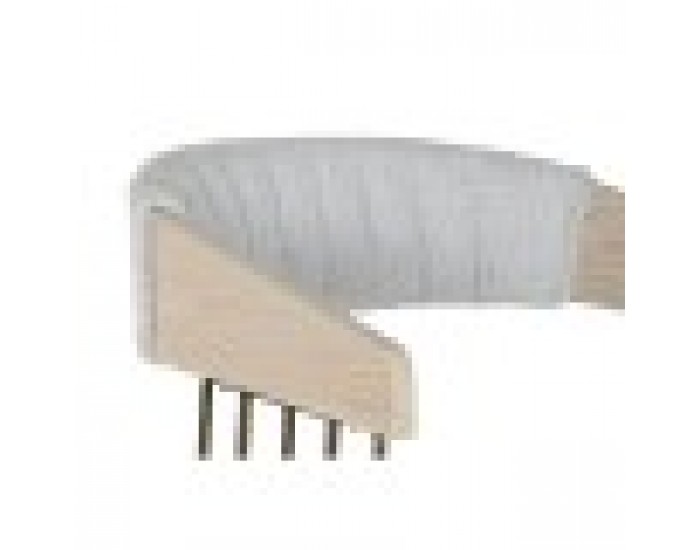 Трапезен стол Home ESPRIT Сив полиестер Дървен 51 x 55 x 91 cm Трапезен стол Home ESPRIT Сив полиестер Дървен 51 x 55 x 91 cm