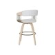 Трапезен стол Home ESPRIT Сив полиестер Дървен 51 x 55 x 91 cm Трапезен стол Home ESPRIT Сив полиестер Дървен 51 x 55 x 91 cm