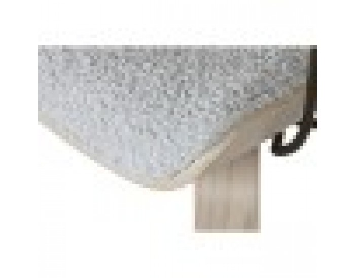 Трапезен стол Home ESPRIT Сив полиестер Дървен 51 x 55 x 76,5 cm