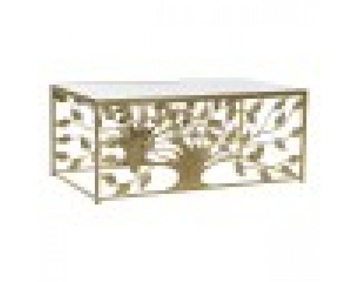 Маса за кафе DKD Home Decor Огледало, Метал, 110 x 60 x 46 cm