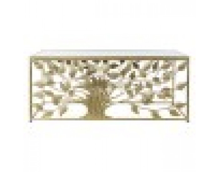 Маса за кафе DKD Home Decor Огледало, Метал, 110 x 60 x 46 cm