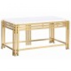 Маса за кафе DKD Home Decor Метал Алуминий Мрамор 80 x 40 x 40 cm - Комплекти маси и столове