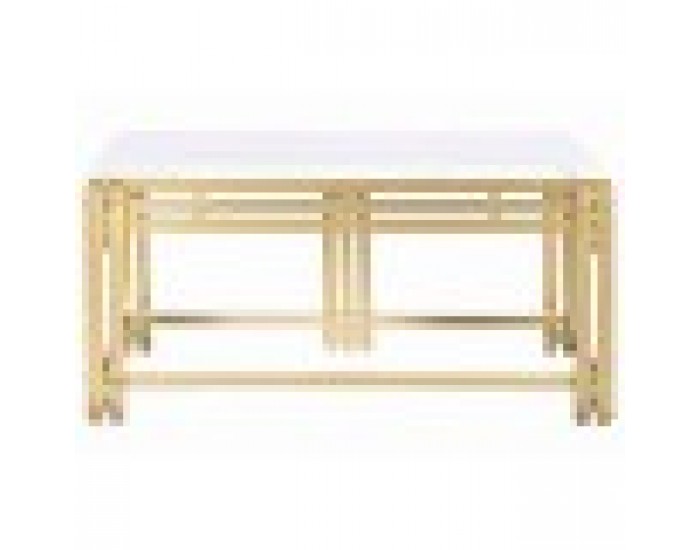 Маса за кафе DKD Home Decor Метал Алуминий Мрамор 80 x 40 x 40 cm