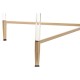 Маса за кафе DKD Home Decor Метал Акрилен Glamour (120 x 70 x 45 cm) Маса за кафе DKD Home Decor Метал Акрилен Glamour (120 x 70 x 45 cm)