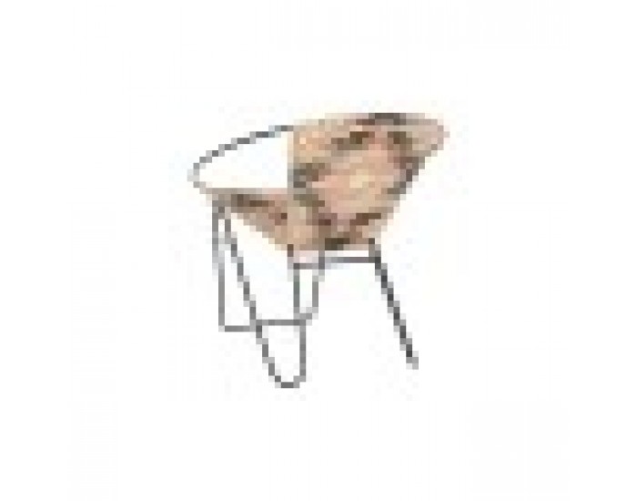 Стол DKD Home Decor 76 x 76 x 63 cm Метал Многоцветен