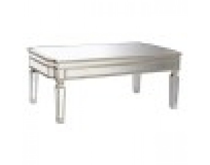 Маса за кафе Home ESPRIT Огледало Дървен MDF 108 x 61 x 44 cm