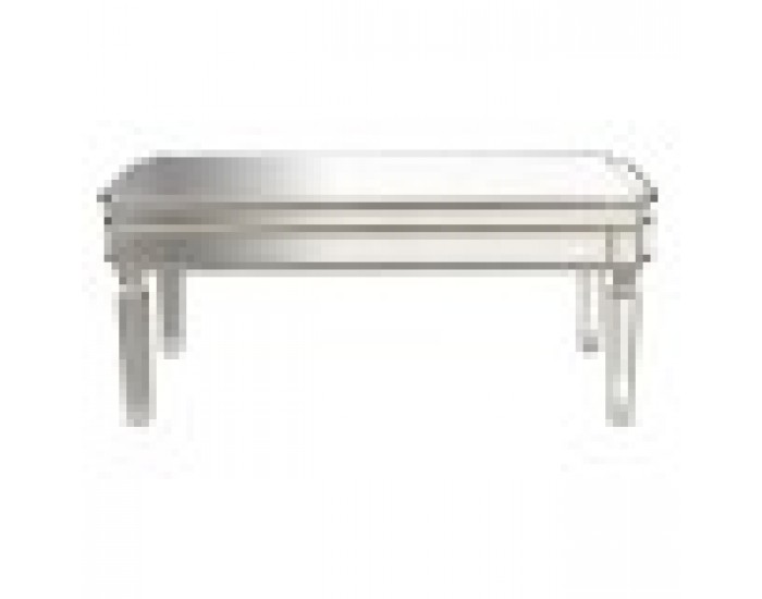 Маса за кафе Home ESPRIT Огледало Дървен MDF 108 x 61 x 44 cm