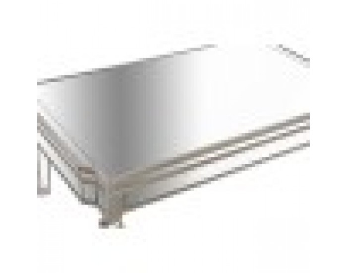 Маса за кафе Home ESPRIT Огледало Дървен MDF 108 x 61 x 44 cm