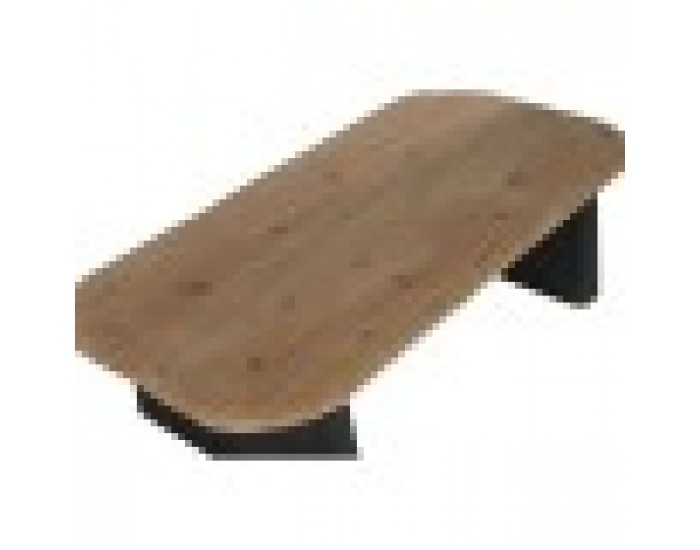 Маса за кафе Home ESPRIT Черен Естествен 120 x 60 x 32 cm