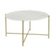 Маса за кафе DKD Home Decor 81 x 81 x 44 cm Мрамор Желязо Маса за кафе DKD Home Decor 81 x 81 x 44 cm Мрамор Желязо