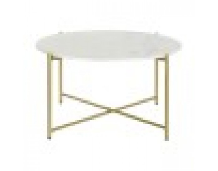 Маса за кафе DKD Home Decor 81 x 81 x 44 cm Мрамор Желязо Маса за кафе DKD Home Decor 81 x 81 x 44 cm Мрамор Желязо