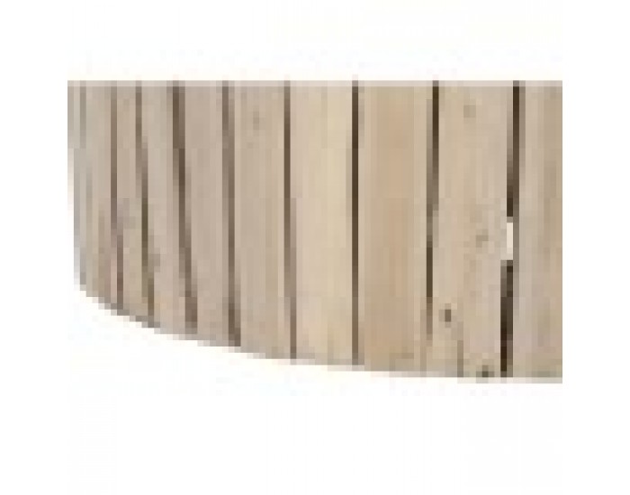 Маса за кафе Home ESPRIT Естествен Кристал Евкалиптово дърво 90 x 90 x 30 cm