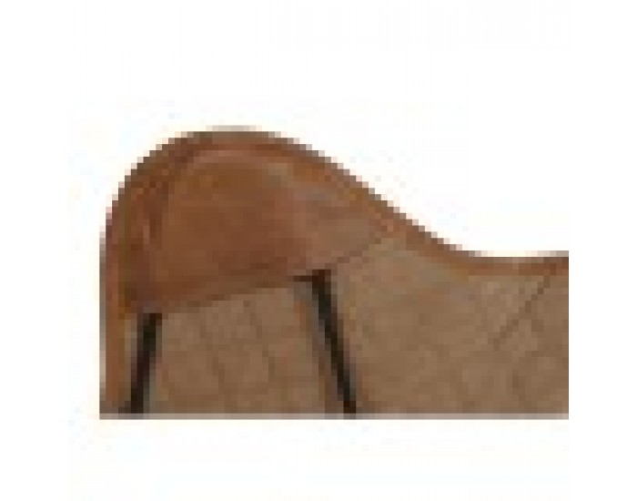 Трапезен стол DKD Home Decor Кафяв 76 x 75 x 91 cm