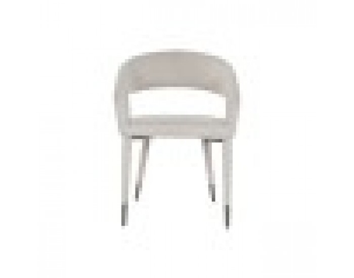 Трапезен стол Home ESPRIT Бежов полиестер Метал 57,5 X 60 X 81 cm