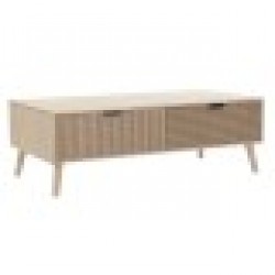 Помощна маса DKD Home Decor Ела MDF (120 x 60 x 42,5 cm) - Комплекти маси и столове